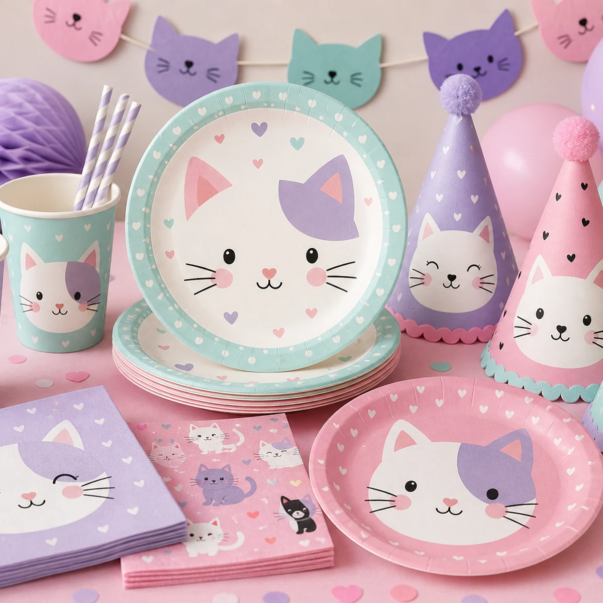 Cat Party Set